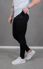 Calça Skinny Acetinado Black Forever T400®