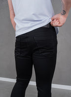 Calça Skinny Acetinado Black Forever T400®